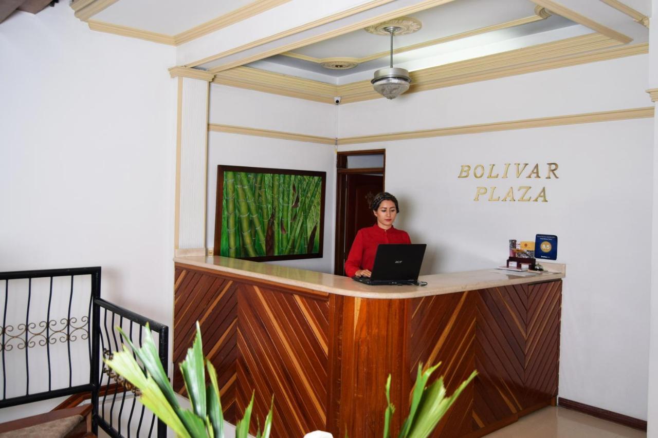 Hotel Bolivar Plaza Manizales Bagian luar foto